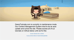 Desktop Screenshot of gametutorials.com